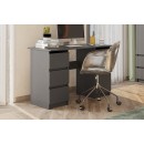 Стол письменный NN Мебель (МС Денвер К) Графит серый 1,2 м